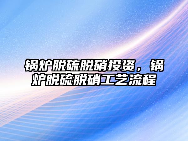 鍋爐脫硫脫硝投資，鍋爐脫硫脫硝工藝流程