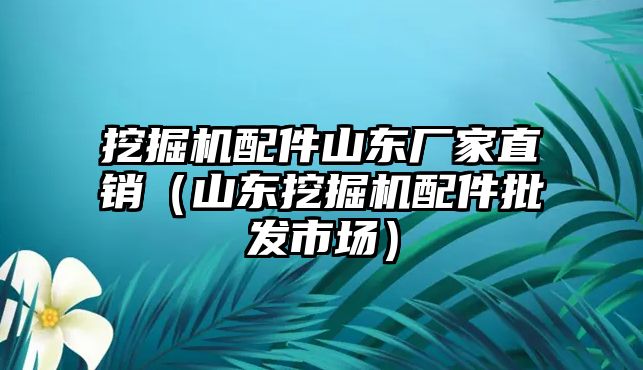 挖掘機(jī)配件山東廠家直銷（山東挖掘機(jī)配件批發(fā)市場）