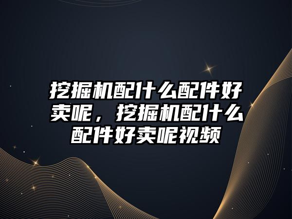 挖掘機配什么配件好賣呢，挖掘機配什么配件好賣呢視頻