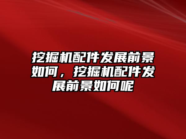 挖掘機(jī)配件發(fā)展前景如何，挖掘機(jī)配件發(fā)展前景如何呢