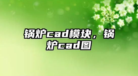 鍋爐cad模塊，鍋爐cad圖