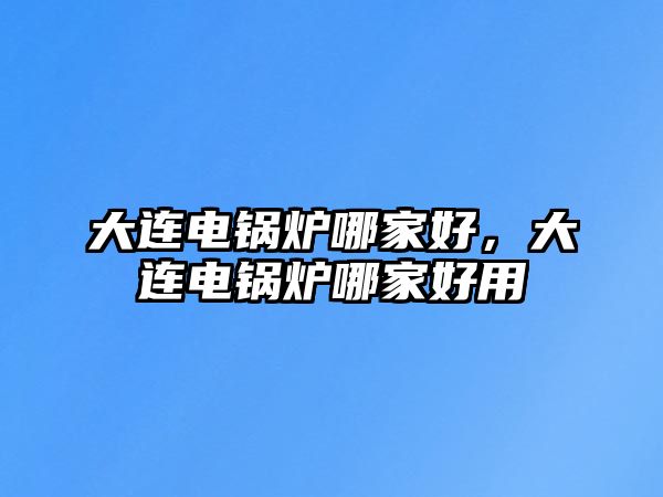 大連電鍋爐哪家好，大連電鍋爐哪家好用