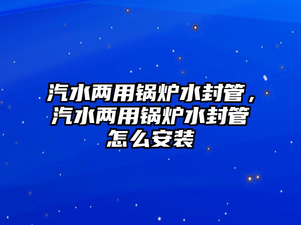 汽水兩用鍋爐水封管，汽水兩用鍋爐水封管怎么安裝