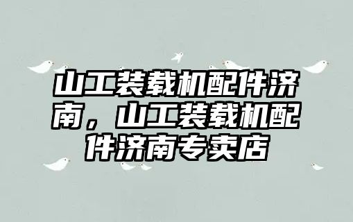 山工裝載機配件濟南，山工裝載機配件濟南專賣店