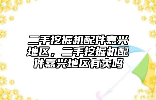 二手挖掘機配件嘉興地區(qū)，二手挖掘機配件嘉興地區(qū)有賣嗎