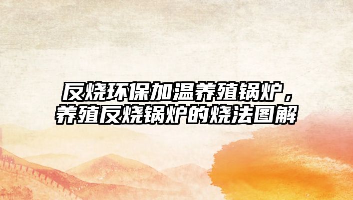 反燒環(huán)保加溫養(yǎng)殖鍋爐，養(yǎng)殖反燒鍋爐的燒法圖解