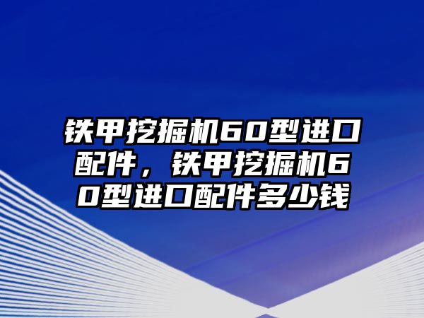 鐵甲挖掘機(jī)60型進(jìn)口配件，鐵甲挖掘機(jī)60型進(jìn)口配件多少錢