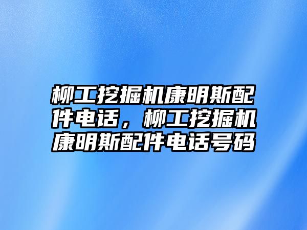 柳工挖掘機(jī)康明斯配件電話，柳工挖掘機(jī)康明斯配件電話號(hào)碼