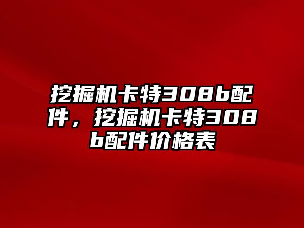 挖掘機(jī)卡特308b配件，挖掘機(jī)卡特308b配件價(jià)格表