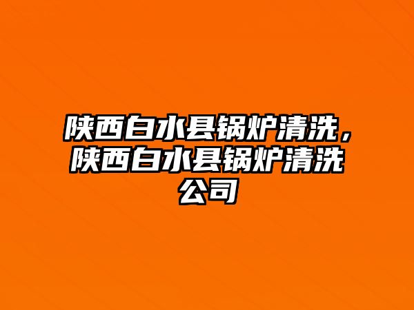 陜西白水縣鍋爐清洗，陜西白水縣鍋爐清洗公司