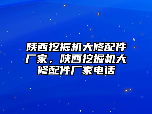 陜西挖掘機(jī)大修配件廠家，陜西挖掘機(jī)大修配件廠家電話