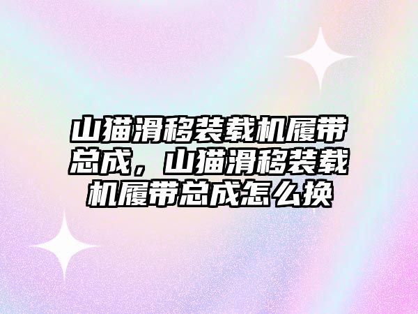 山貓滑移裝載機履帶總成，山貓滑移裝載機履帶總成怎么換