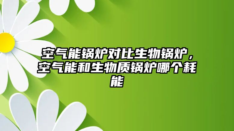 空氣能鍋爐對比生物鍋爐，空氣能和生物質(zhì)鍋爐哪個耗能