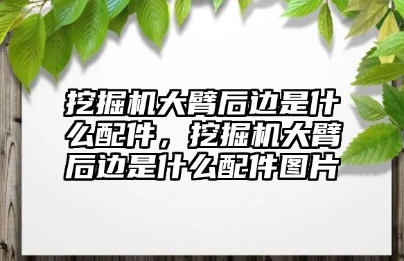 挖掘機(jī)大臂后邊是什么配件，挖掘機(jī)大臂后邊是什么配件圖片