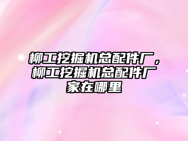 柳工挖掘機總配件廠，柳工挖掘機總配件廠家在哪里