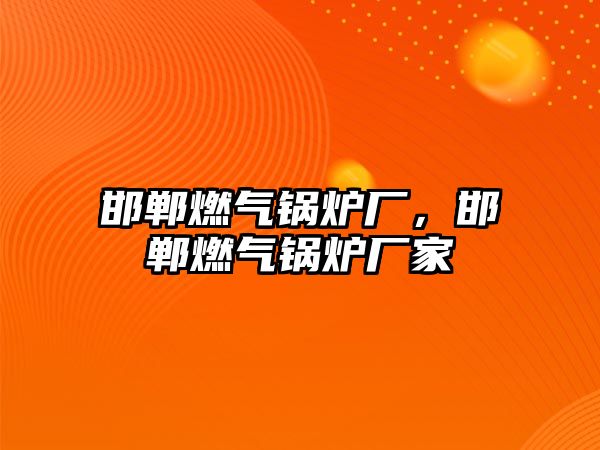 邯鄲燃?xì)忮仩t廠，邯鄲燃?xì)忮仩t廠家