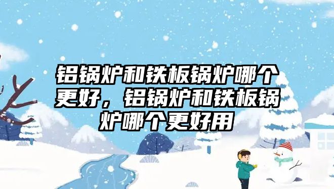 鋁鍋爐和鐵板鍋爐哪個(gè)更好，鋁鍋爐和鐵板鍋爐哪個(gè)更好用