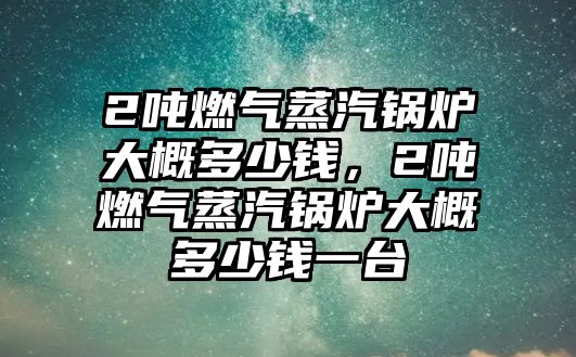 2噸燃氣蒸汽鍋爐大概多少錢，2噸燃氣蒸汽鍋爐大概多少錢一臺