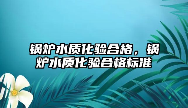 鍋爐水質(zhì)化驗合格，鍋爐水質(zhì)化驗合格標準