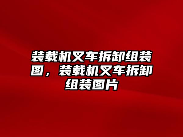 裝載機叉車拆卸組裝圖，裝載機叉車拆卸組裝圖片