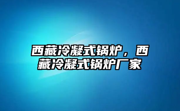 西藏冷凝式鍋爐，西藏冷凝式鍋爐廠家