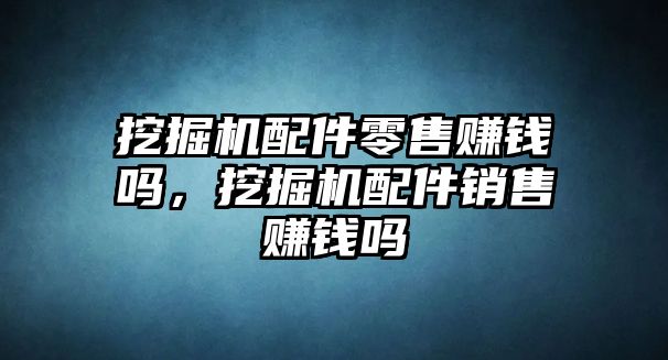 挖掘機配件零售賺錢嗎，挖掘機配件銷售賺錢嗎