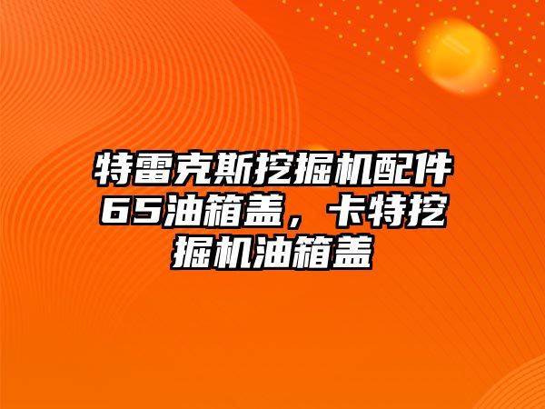 特雷克斯挖掘機(jī)配件65油箱蓋，卡特挖掘機(jī)油箱蓋