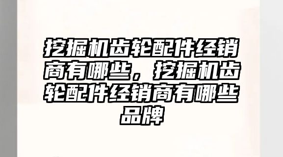 挖掘機齒輪配件經(jīng)銷商有哪些，挖掘機齒輪配件經(jīng)銷商有哪些品牌