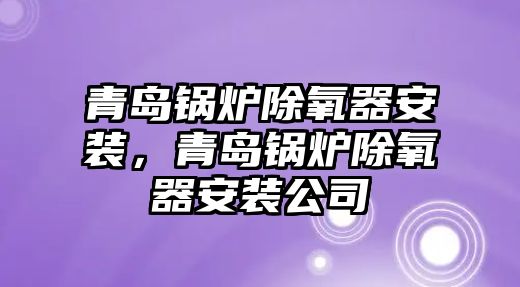 青島鍋爐除氧器安裝，青島鍋爐除氧器安裝公司