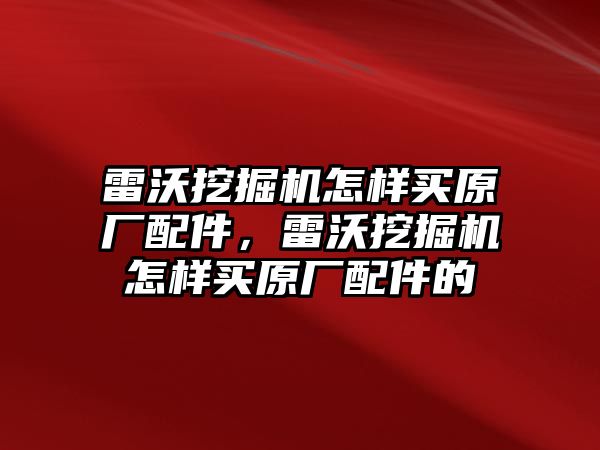 雷沃挖掘機怎樣買原廠配件，雷沃挖掘機怎樣買原廠配件的