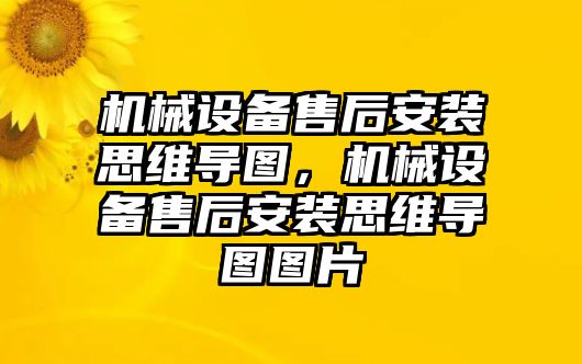 機(jī)械設(shè)備售后安裝思維導(dǎo)圖，機(jī)械設(shè)備售后安裝思維導(dǎo)圖圖片