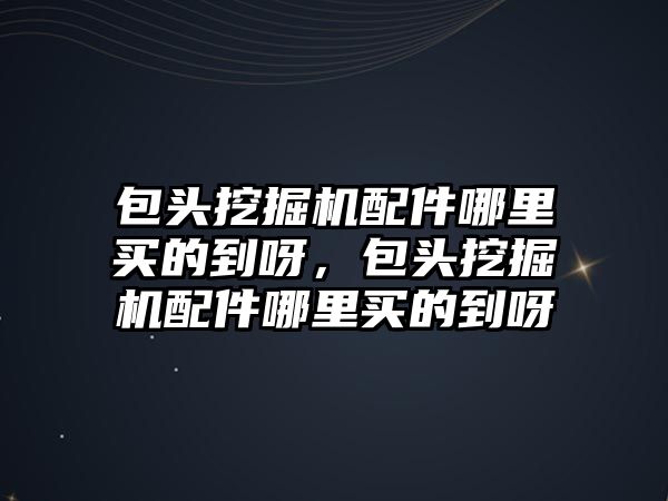 包頭挖掘機配件哪里買的到呀，包頭挖掘機配件哪里買的到呀