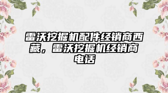 雷沃挖掘機配件經(jīng)銷商西藏，雷沃挖掘機經(jīng)銷商電話