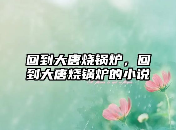 回到大唐燒鍋爐，回到大唐燒鍋爐的小說