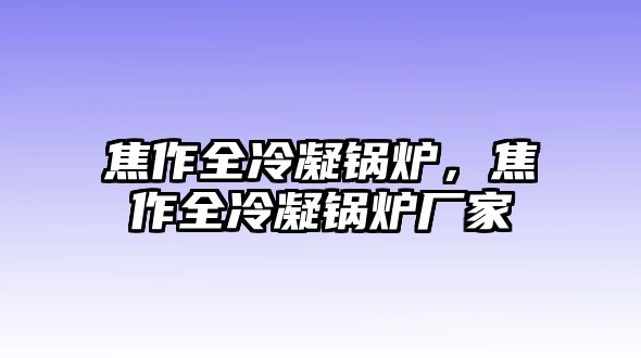 焦作全冷凝鍋爐，焦作全冷凝鍋爐廠家