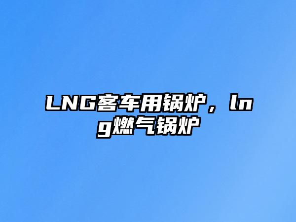 LNG客車用鍋爐，lng燃?xì)忮仩t