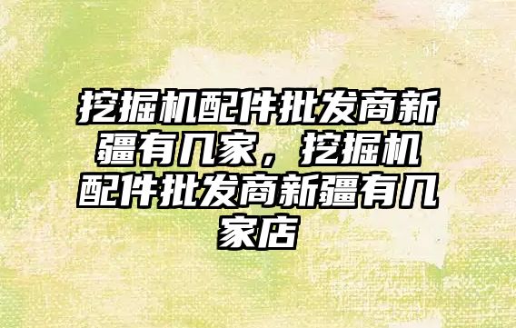 挖掘機配件批發(fā)商新疆有幾家，挖掘機配件批發(fā)商新疆有幾家店