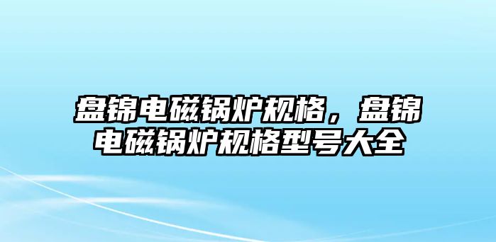 盤錦電磁鍋爐規(guī)格，盤錦電磁鍋爐規(guī)格型號大全