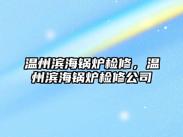 溫州濱海鍋爐檢修，溫州濱海鍋爐檢修公司